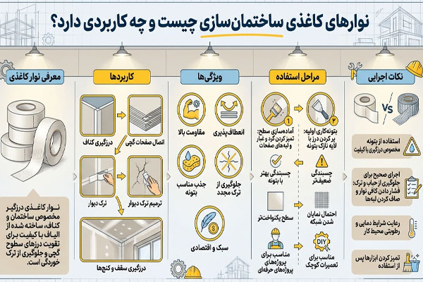 نوار درزگیر کاغذی